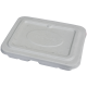 Set 50 caserole bio din carton, albe, cu 3 compartimente si capac separat